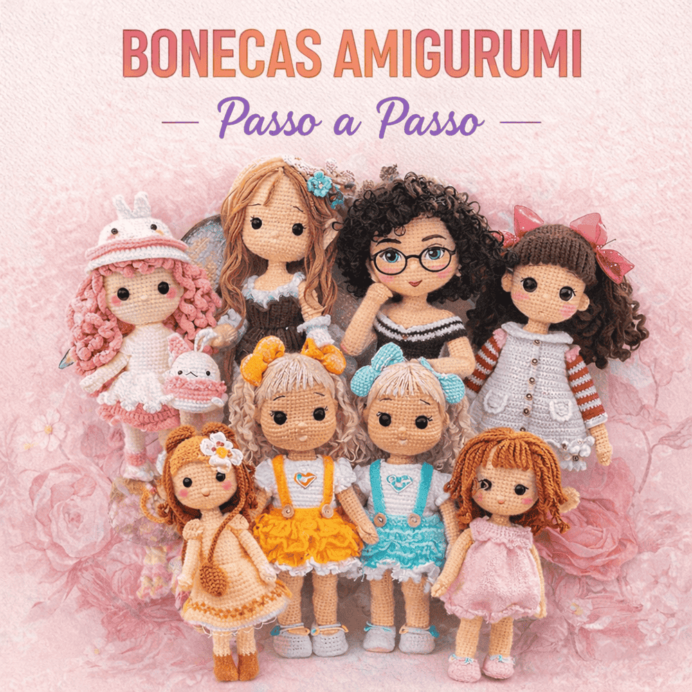 452 Receitas Bonecas Amigurumi